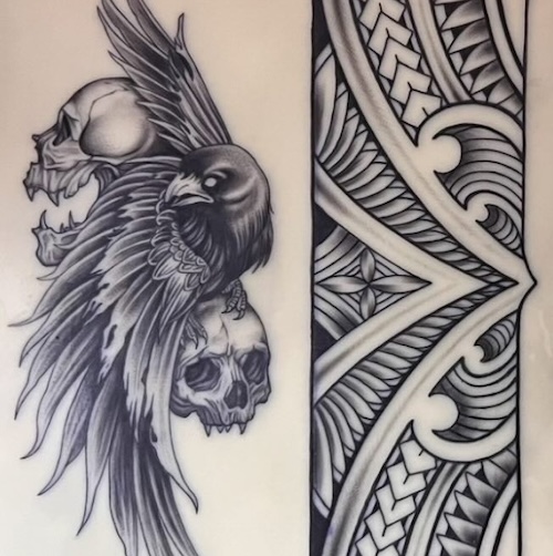 4ink 刺青課程學生作品 12