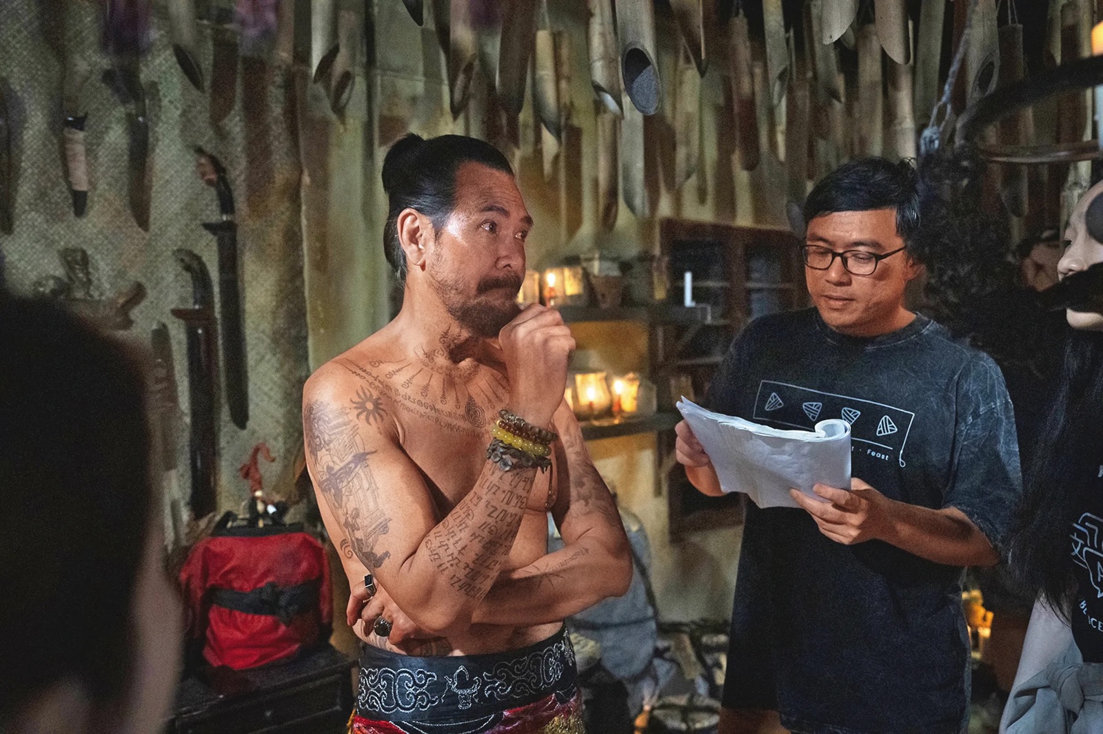 粽邪4:坤蒂拉娜 林師傅(Ferry Salim 飾)影視刺青特化劇照